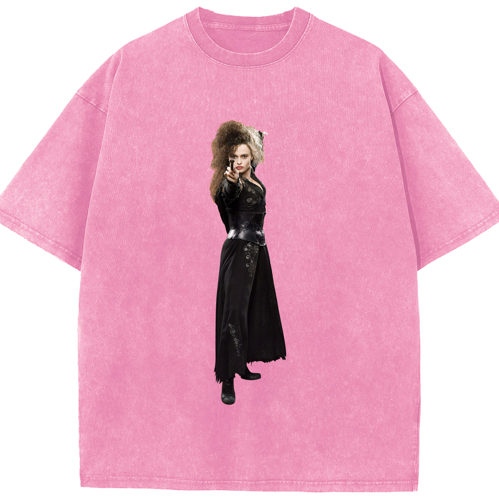 （画像用） Harry Potter ハリー・ポッターシリーズ 綿100% ヴィンテージ風 半袖Tシャツ（フロントプリント）